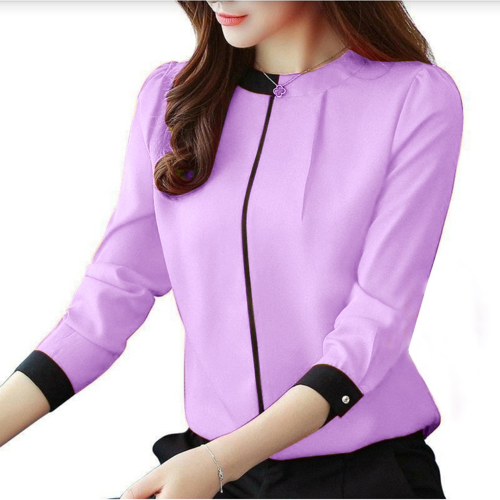 *[IJFK] Atasan Korea / Blouse Rellia / Blus Murah Wanita / Atasan Wanita Korea