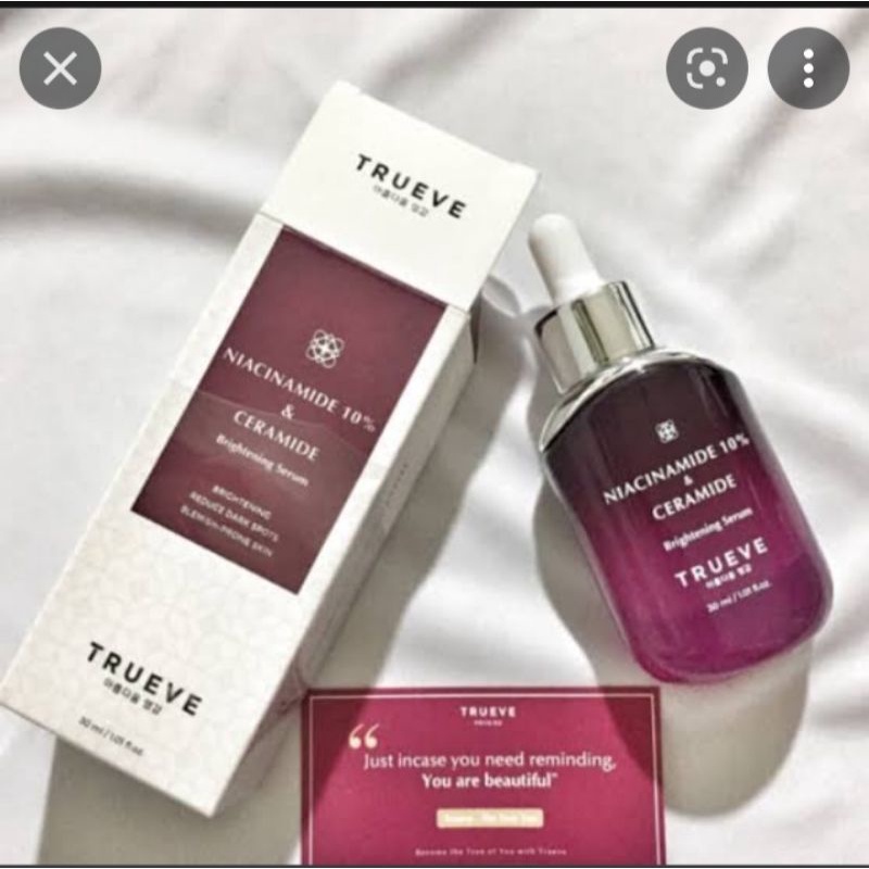 Trueve serum brightening