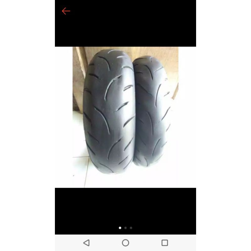 ban max depan belakang meri maxis ukuran 120/70 dan 140/70-13
