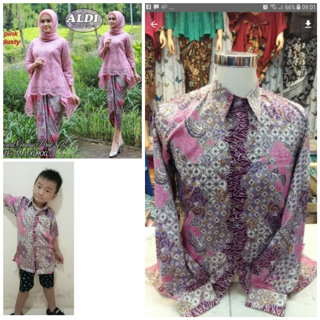 Kemeja Pria PENDEK Hem Batik VOL.2 Kemeja Formal Kemeja Kerja