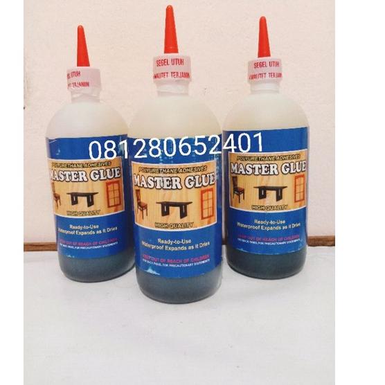 

Dijamin Berkualitas LEM PU / LEM BUSA / LEM KAYU MERK MASTER GLUE 488 GRAM