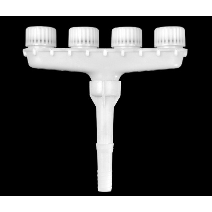 3/4/5/6 Nozzle Sprinkler Air Irigasi Taman Atomisasi Drip Air Sprayer untuk Pertanian Rumput Taman Patio