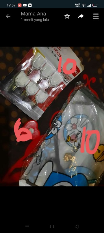 Apron Anti Basah Anti Minyak Celemek Plastik Pvc Waterproof Karakter