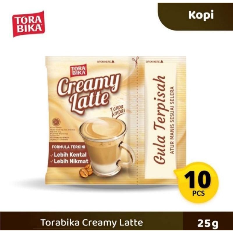 

Kopi CREAMY LATTE 10pcs Exp 2025