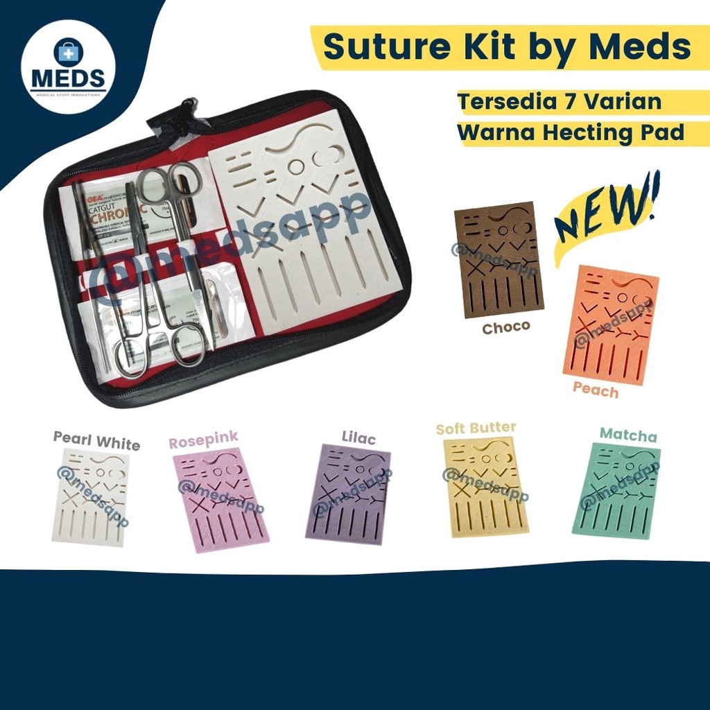 SET SUTURE KIT / HECTING PAD / HECTING KIT
