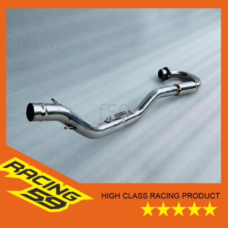 Pipa leheran knalpot HONDA CRF 230 BRAZIL bending stainless