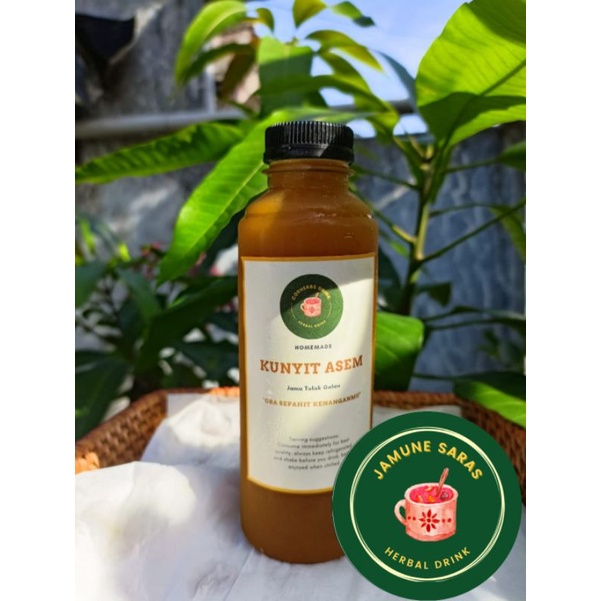 

Jamu Kunyit Asem, Beras Kencur, Wedang Uwuh 250ml