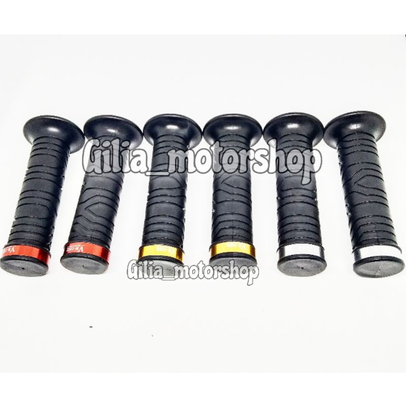 HANDGRIP MOTOR KARET HITAM UNIVERSAL HANDFAT GRIP KARET HITAM MEREK  VN-ONE UNIVERSAL