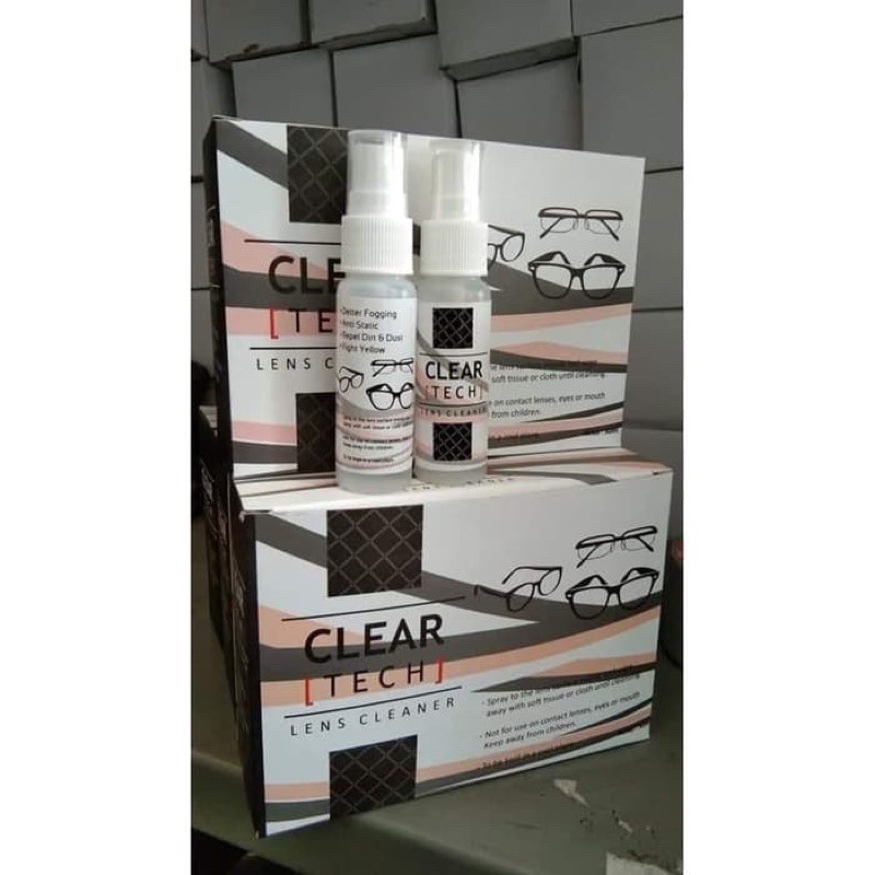 CLEAR TECH LENS CLEANER 30 ML / PEMBERSIH KACAMATA