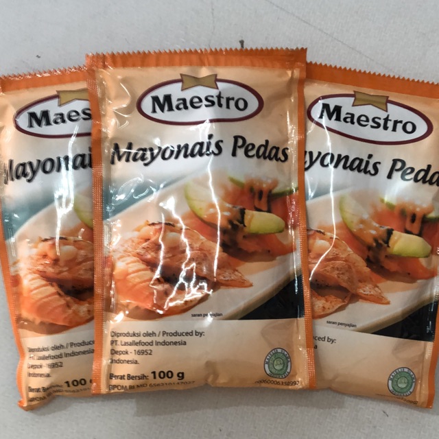 

Maestro Mayonaise Pedas 100gr