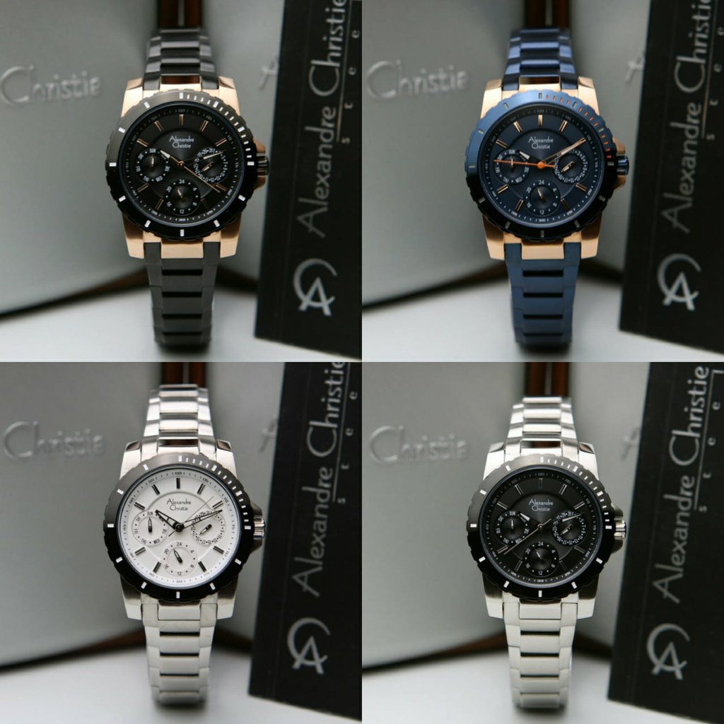 ORIGINAL Jam Tangan Wanita Alexandre Christie AC 6141 Garansi Resmi 1 Tahun