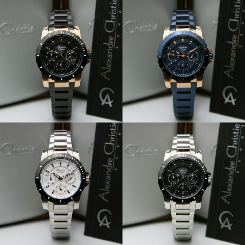 JAM TANGAN WANITA ALEXANDRE CHRISTIE AC 6141 ORIGINAL GARANSI RESMI 1 TAHUN