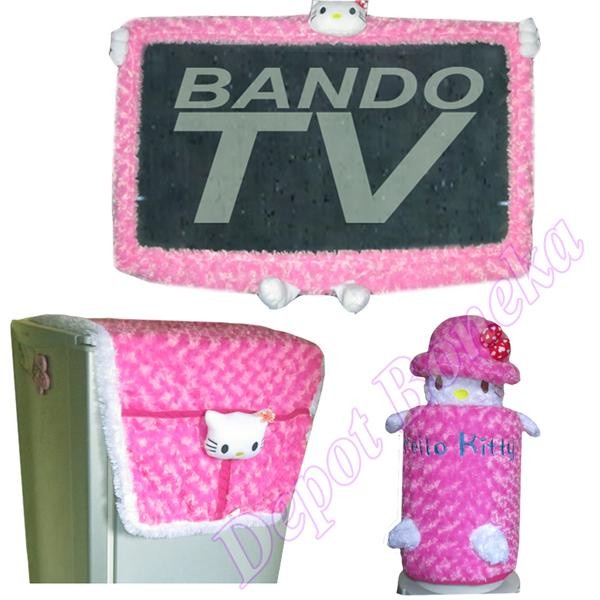 Sarung Galon - Bando Tv, Sarung Galon, Tutup Kulkas, Boneka Hello Kitty