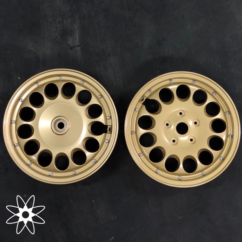 Velg Vrossi Alfaquattro Gold Vespa Matic Sprint Primavera Ring 12