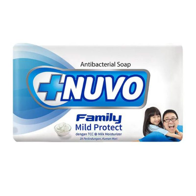 BPOM SABUN NUVO BATANG 76gr / SABUN NUVO FAMILY