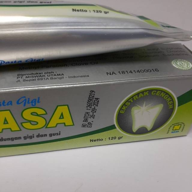 PASTA GIGI NASA BPOM | ODOL NASA 120gr