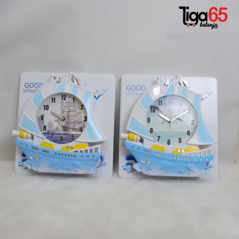 365 Jam Dinding Dekorasi Rumah Jam Karakter Diameter / CLOCK LM7460B