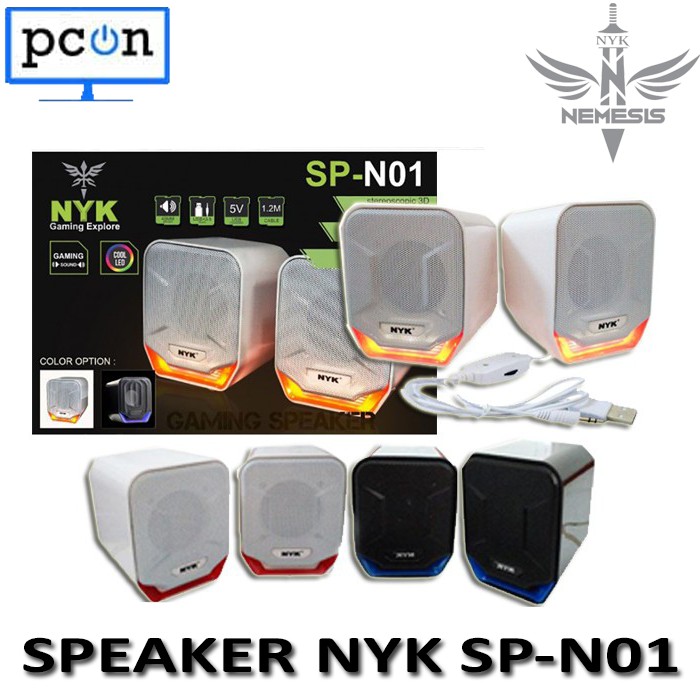 Speaker Gaming NYK SP N01 | SP- N 01 | SPEAKER CPU LAPTOP KOMPUTER