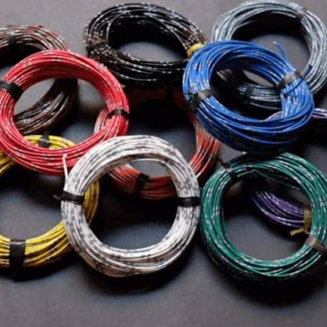 Kabel Bintik 0.5 MM Tembaga Murni 20 Meter rod14 dijamin