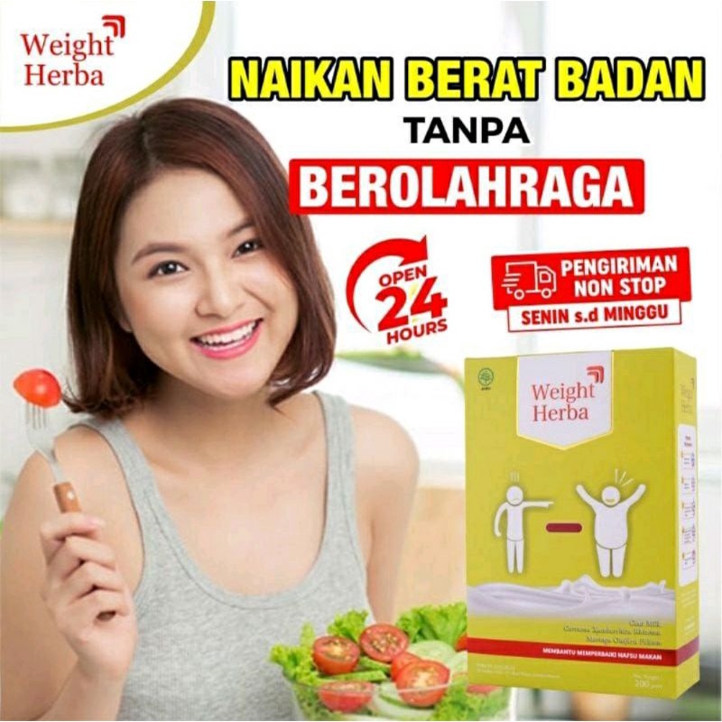 

WEIGHT HERBA - 100% Original Susu Weight Herba Susu Penggemuk Penambah Berat Badan Dan Nafsu Makan