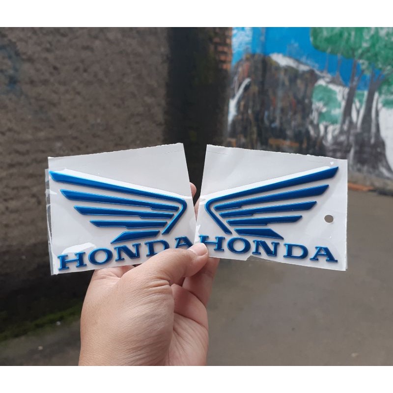 emblem sayap honda