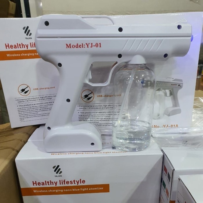 Nano Spray Gun YJ-01 YJ01 Disinfectant Wireless ORIGINAL 800ml 800 ml Grosir