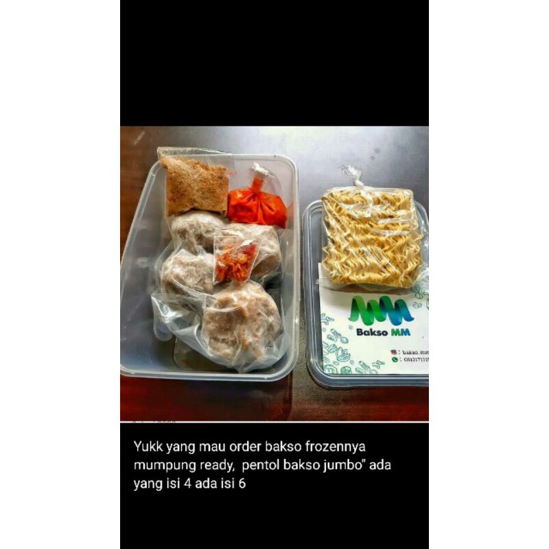 

BAKSO JUMBO DAGING FROZEN ISI 4