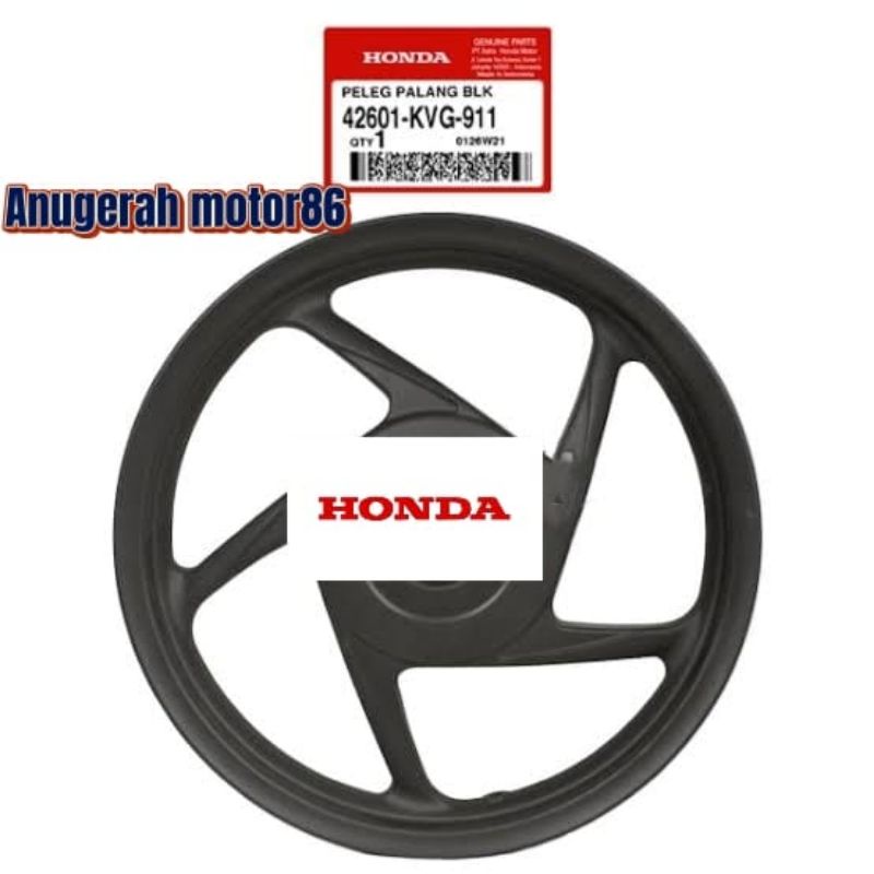 42601-KVG-911 velg belakang beat karbu beat f1 vario karbu scoopy karbu scoopy f1 ori honda AHM