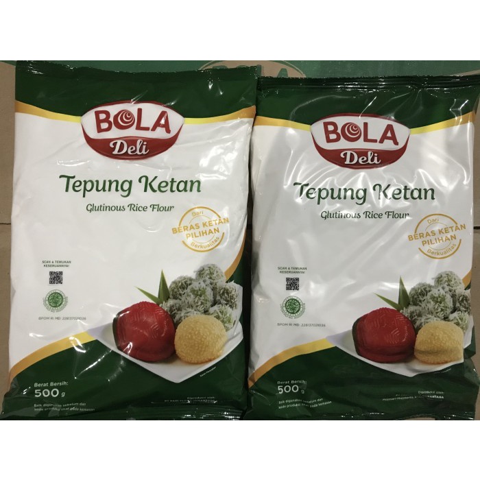 

Ketan-Beras-Tepung- Bola Deli Tepung Ketan 500Gr -Tepung-Beras-Ketan.