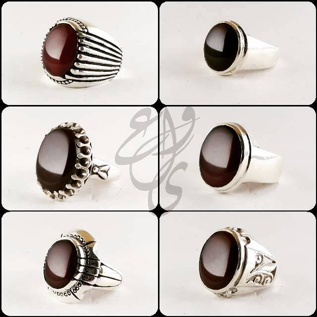 Cincin Akik Yaman Kabdi Original Yemen خاتم عقيق يماني كبدي