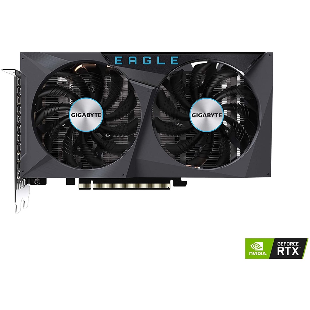 Gigabyte GeForce RTX 3050 EAGLE OC 8GB GDDR6 GV-N3050EAGLE OC-8GD