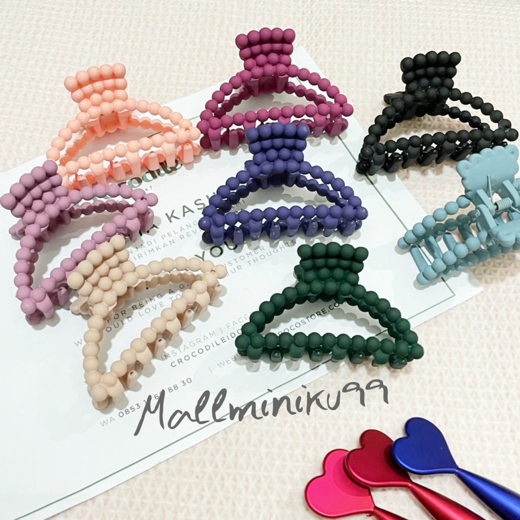 JEDAI RAMBUT DOFF KOREA TEBAL MULTI COLOUR / JEDAI DOFF / JEPIT RAMBUT / JEDAI KOREA STYLE