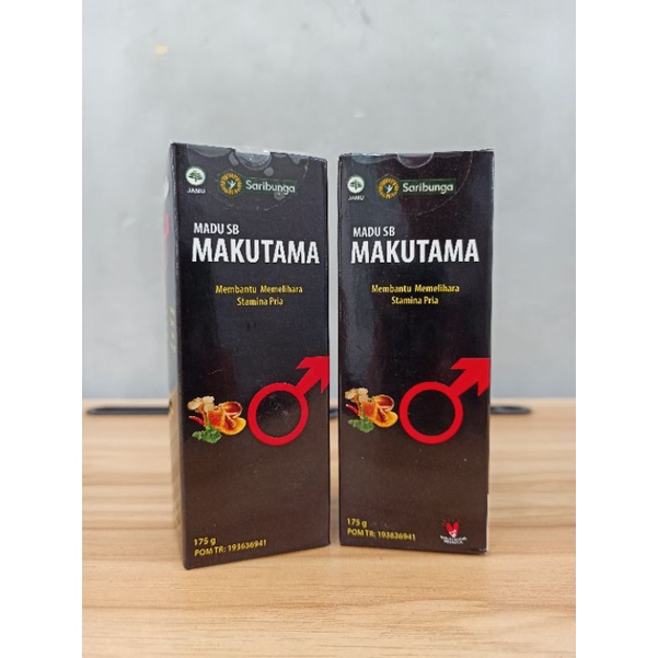 Madu stamina Makutama sari bunga  Herbal Original Asli 100% 175gr