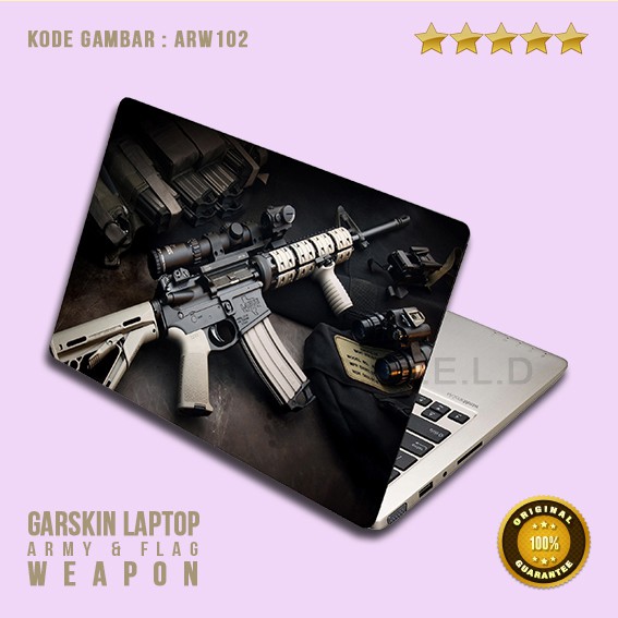 Garskin / Skin / Cover / Stiker Laptop - Weapon 2
