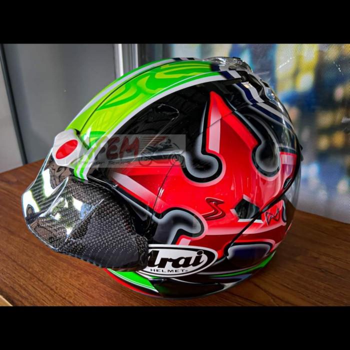 Spoiler Arai Rx7x Spoiler DF X2 Arai Carbon Kevlar racing spoiler arai