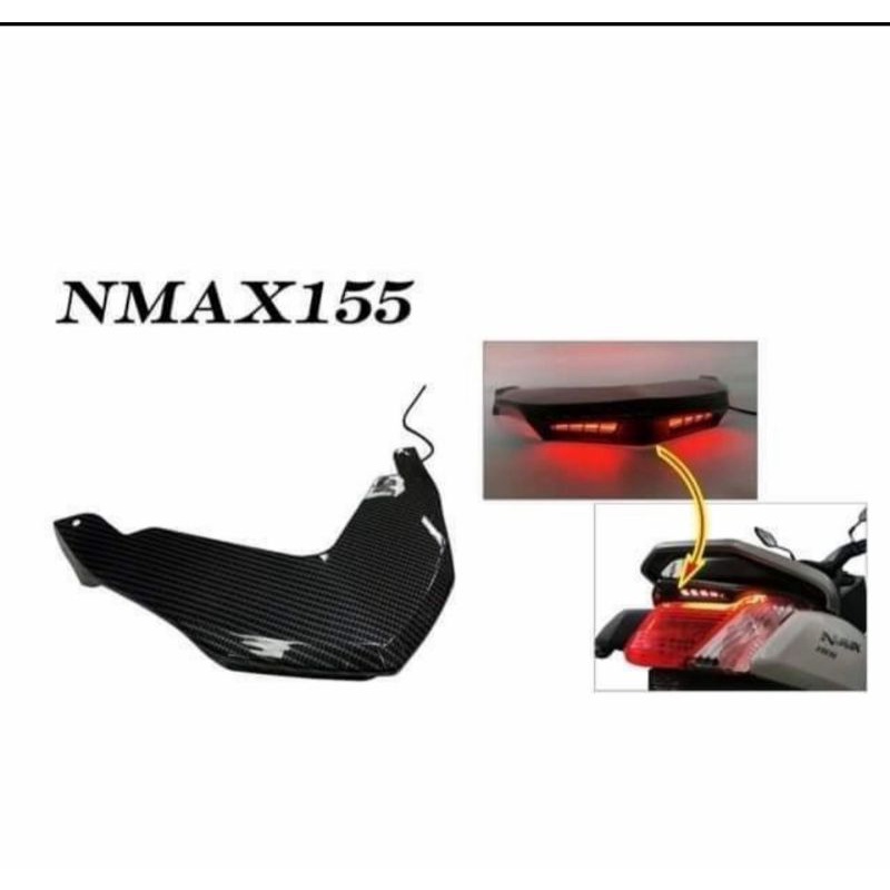 ducktail nmax old karbon lampu LED original Nemo