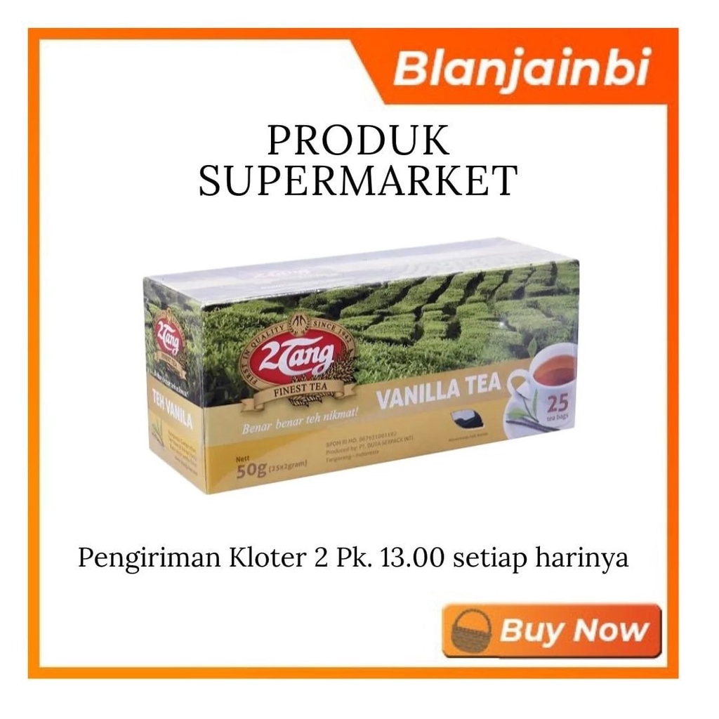 

Dua Tang Celup Vanilla Tea