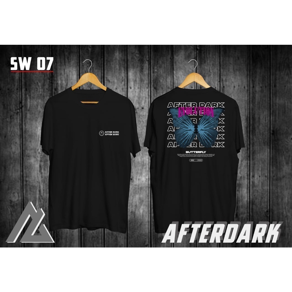 Kaos Hitam Afterdark Evolution