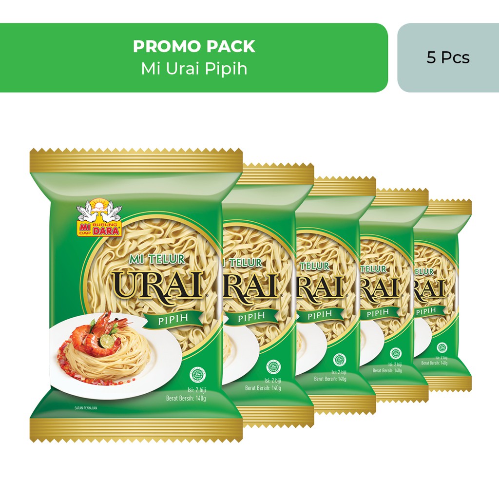 

Mi Urai Pipih Promo Pack (5pcs)