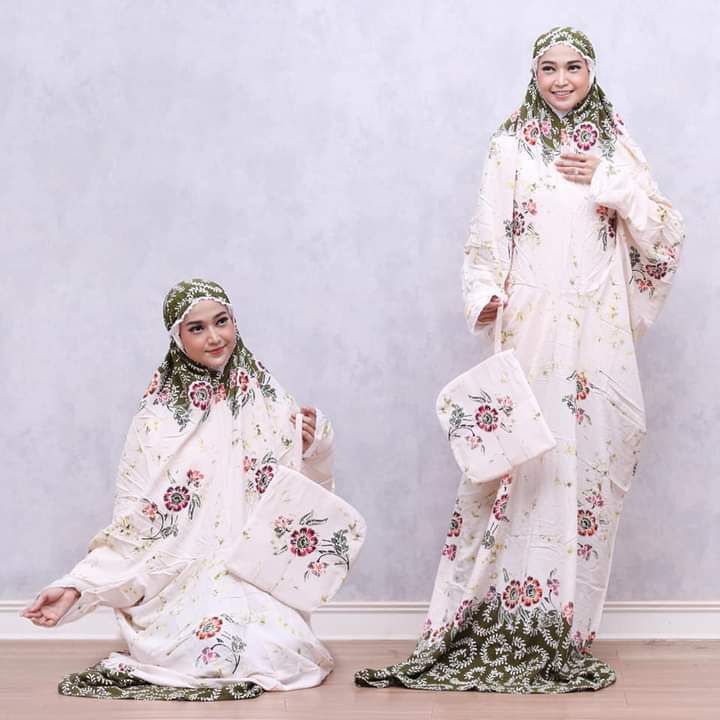 Mukena Lajuran Rayon Adem 26 / Coza Batik