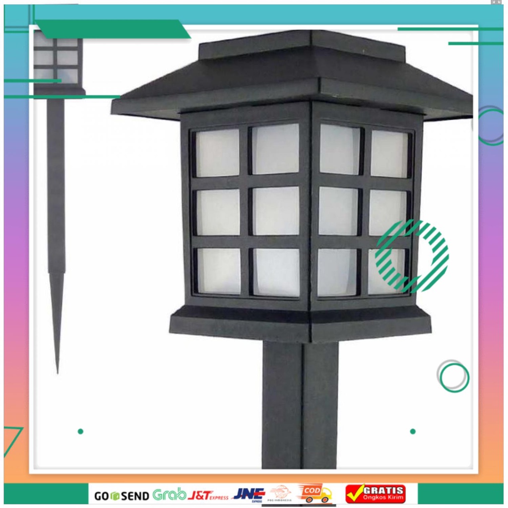 (BISA COD) FTIHSHPLED Lampu Taman LED Creative Energi Solar - YF-922