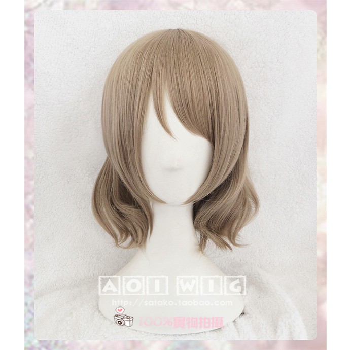 Costume Halloween Kostum Pesta WIG COSPLAY AOI LOVE LIVE SUNSHINE YOU WATANABE