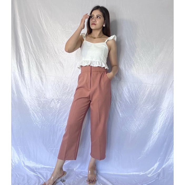 BUTTERFLY TOP / TANKTOP WANITA / TANKTOP CROP / ATASAN WANITA