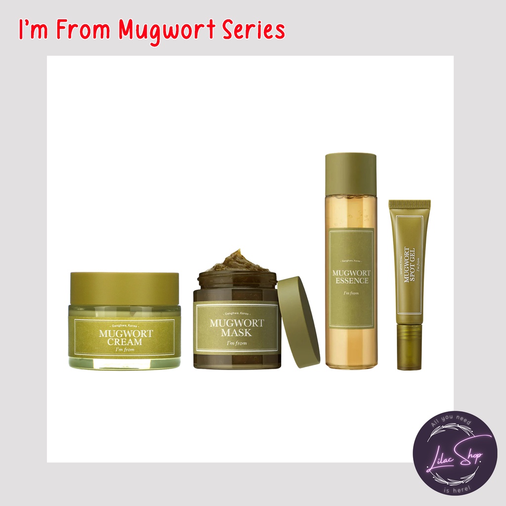 I'M FROM IM FROM MUGWORT ESSENCE | CREAM | MASK OFF | SPOT GEL