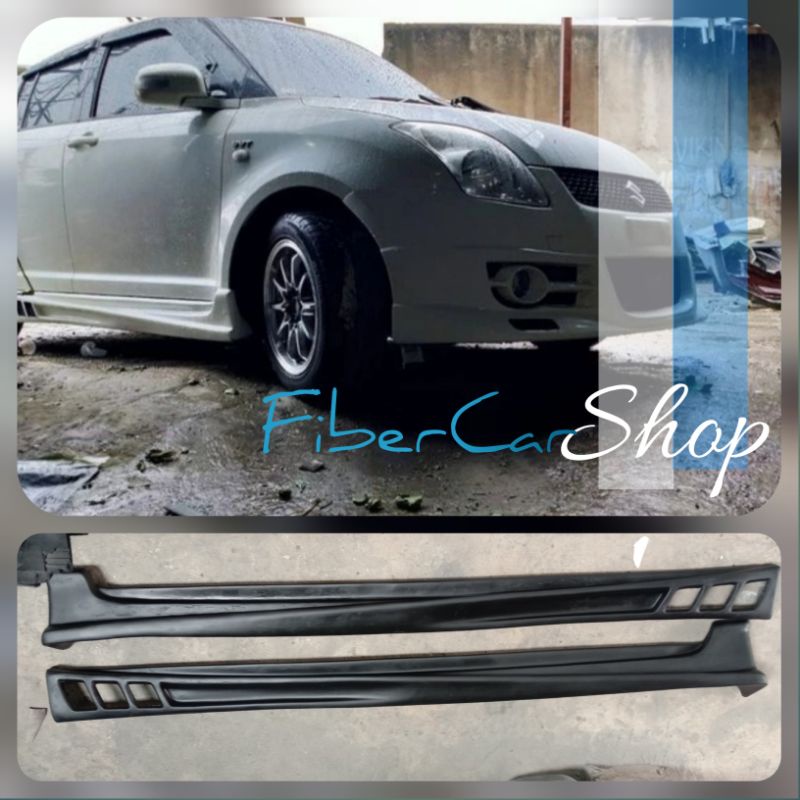Sideskirt Side Skirt Bodykit Samping Suzuki Swift