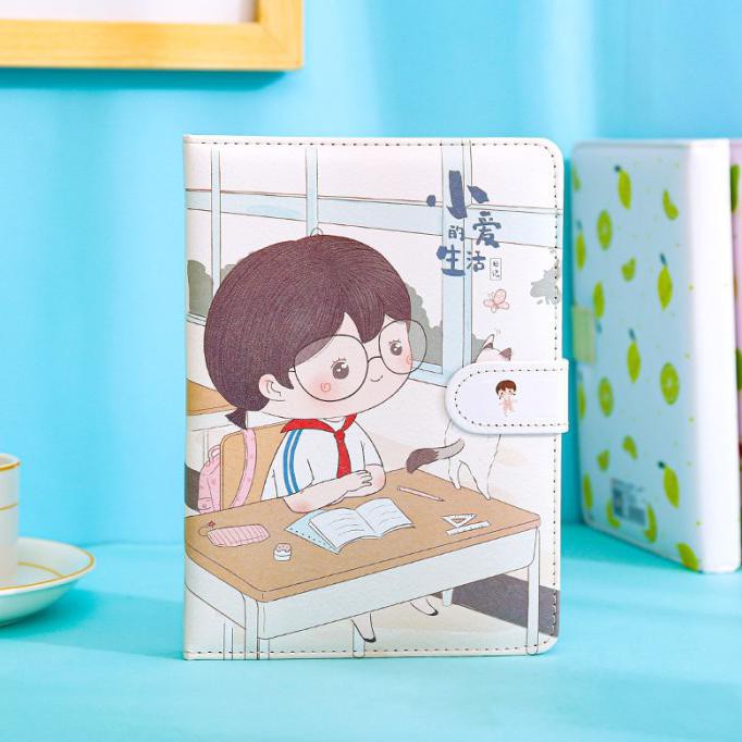 

[[BISA COD]] notebook diary kertas gambar animasi buku catatan harian motif lucu - 1