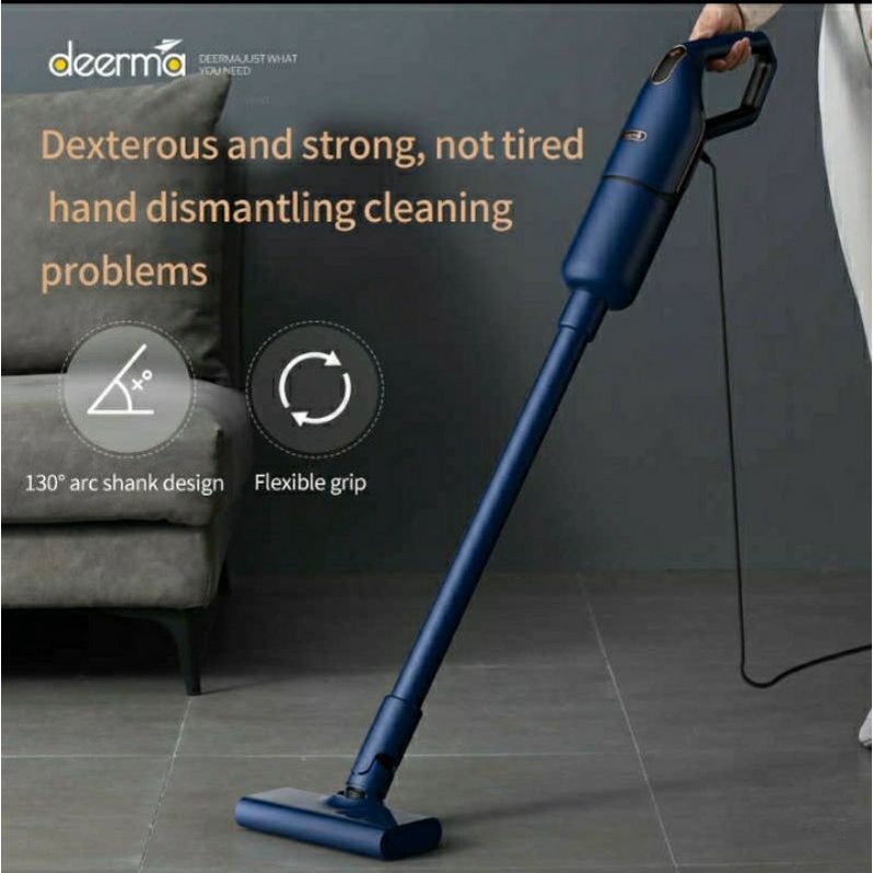 Deerma DX1000 Handheld Portable Vacuum Cleaner DX1000 Penghisap Debu Rumah Sofa Garansi Resmi