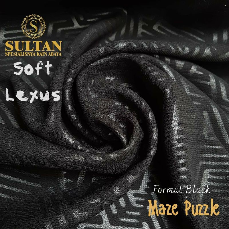 EMBOS MAZE PUZZLE SOFT LEXUS FORMAL BLACK