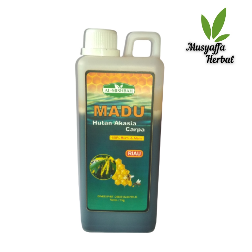

Madu Akasia Carpa Al-Mishbah 1 kg 100 % Murni Asli Raw Honey