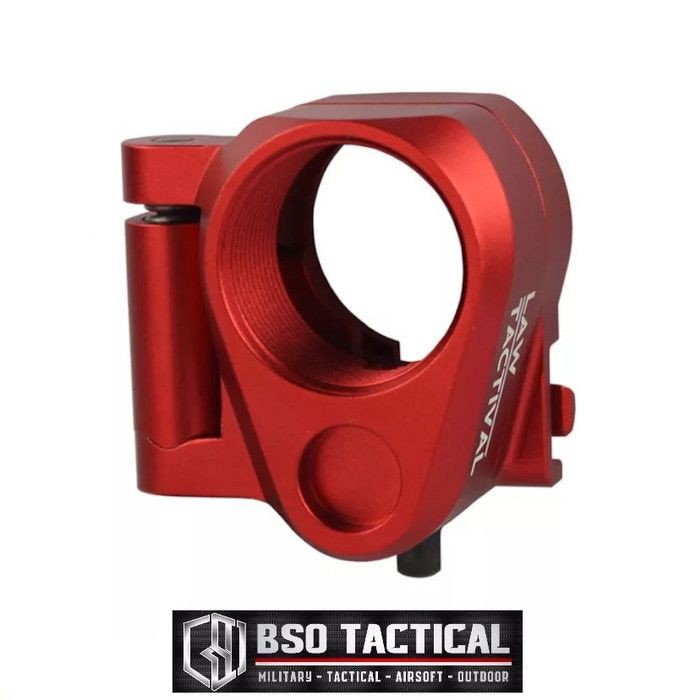 Terlaris Law Tactical Folding Adapter Popor Lipat GBB Airsoft PCP Milspec - RED